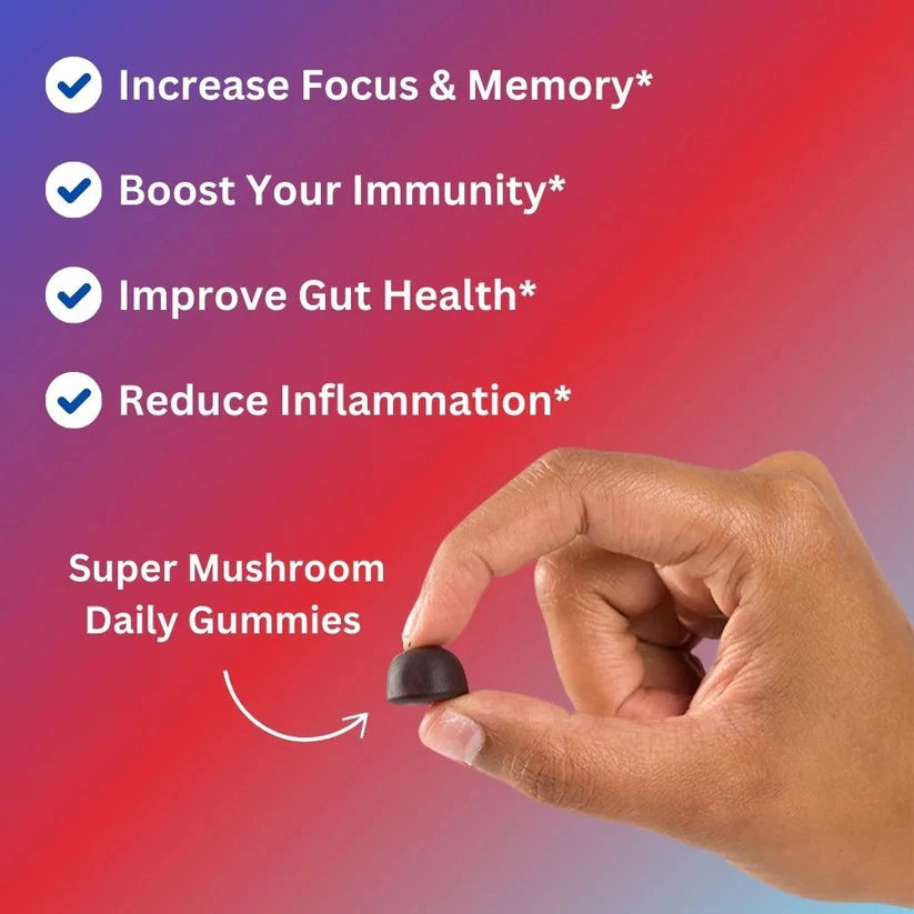 Super Mushroom Daily Gummies®